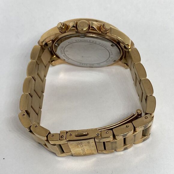 Michael Kors MK5263 Women's Rose Gold Stainless Steel Analog Dial Watch MP765 - Picture 11 of 12